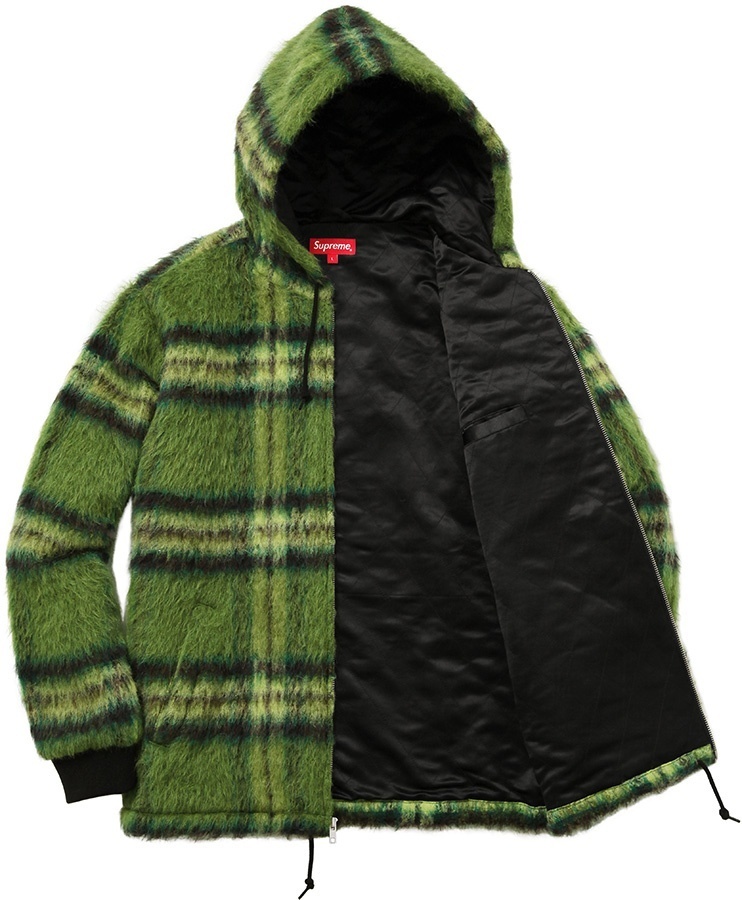 Mohair Hooded Work Jacket view 3